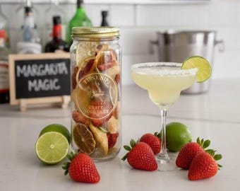 Margarita Cocktail Infusion Kit – DIY Craft Margarita Mix (Real Fruit)