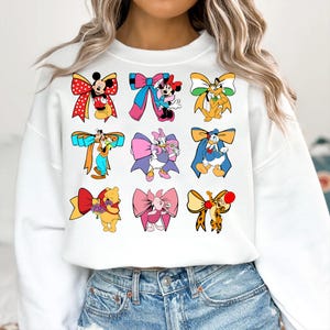 Cartoon Personages Coquette Magische Strikken Png, Prinses Strik Coquette T-shirt Png, Cartoon Kinderen T-shirt Ontwerp, Film Strikken, Cartoon Squad