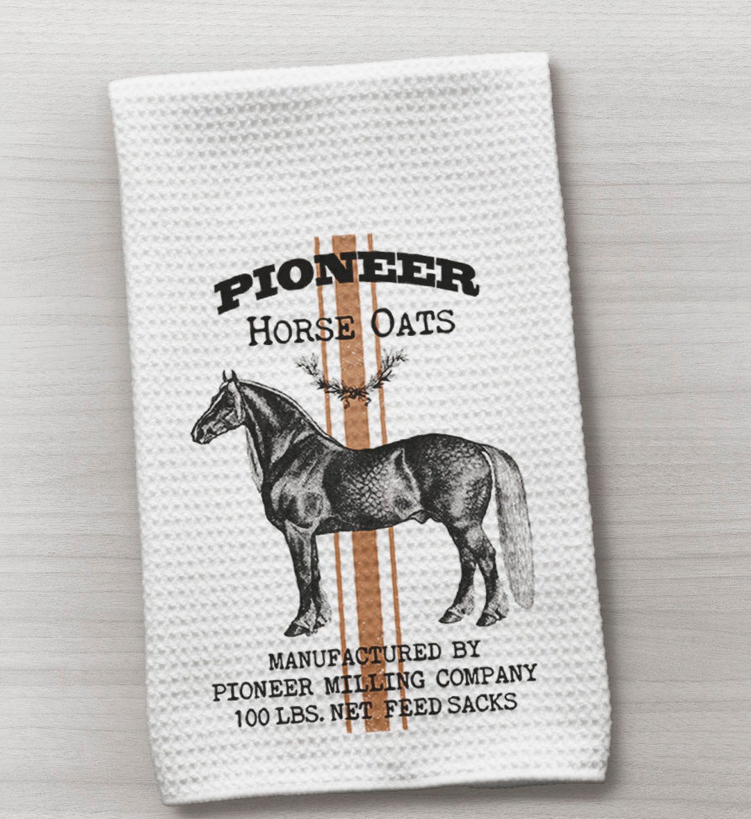 Horse Towel, Horse Kitchen Towel, Kitchen Towel, Farm Towel, Horse Hand