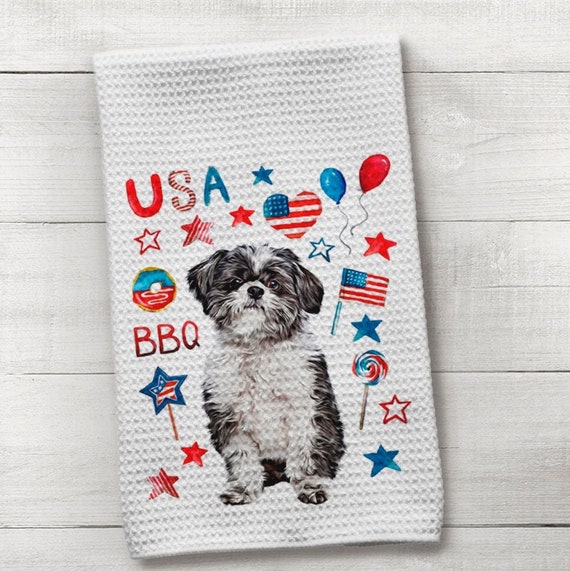 Shih Tzu Beach Towel - Pink Shih Tzu Beach Towel - Pink