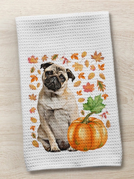 Pug towel 2025