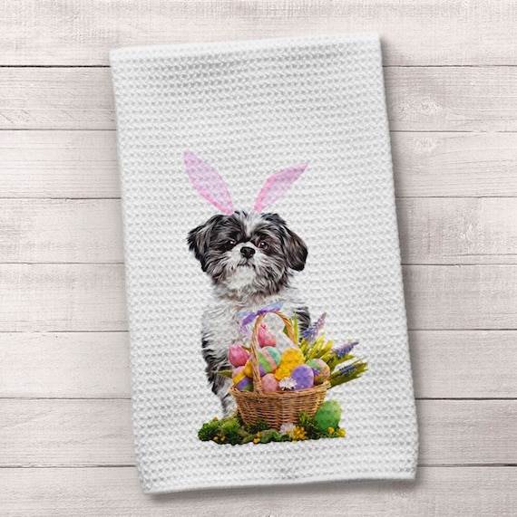 Shih Tzu Beach Towel - Pink Shih Tzu Beach Towel - Pink