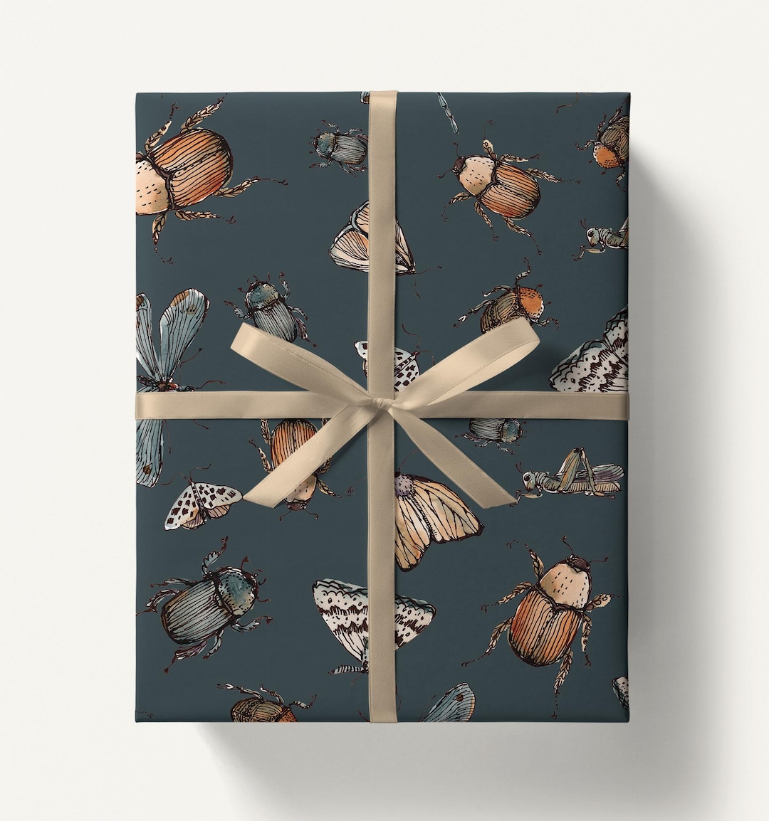 Insect Wrapping Paper, Vintage Beetles Moths and Dragonflies - Etsy