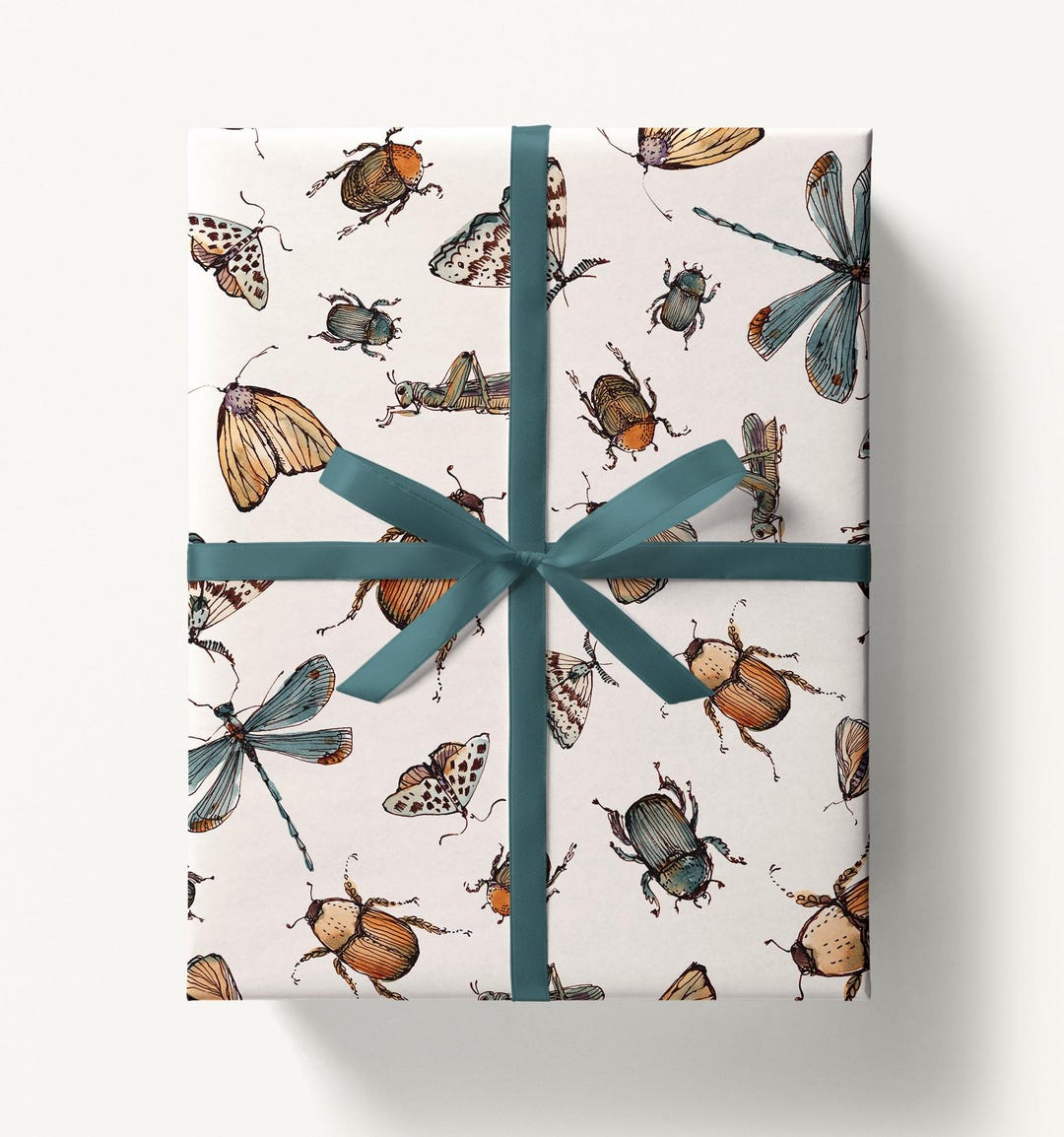 Insect Wrapping Paper, Vintage Beetles Moths and Dragonflies - Etsy