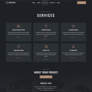 Wix Studio Template for Interior & Architecture | Luxury Website ...