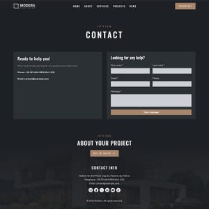Wix Studio Template for Interior & Architecture | Luxury Website ...
