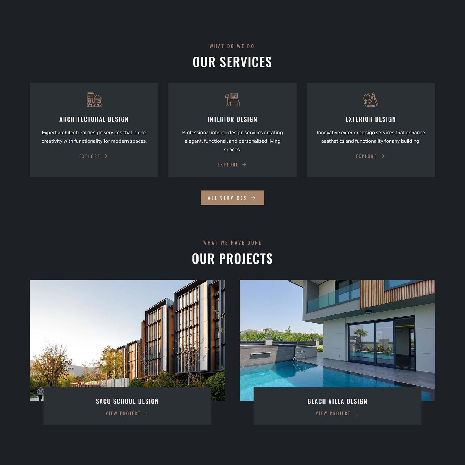 Wix Template for Interior, Architecture Design and Construction ...