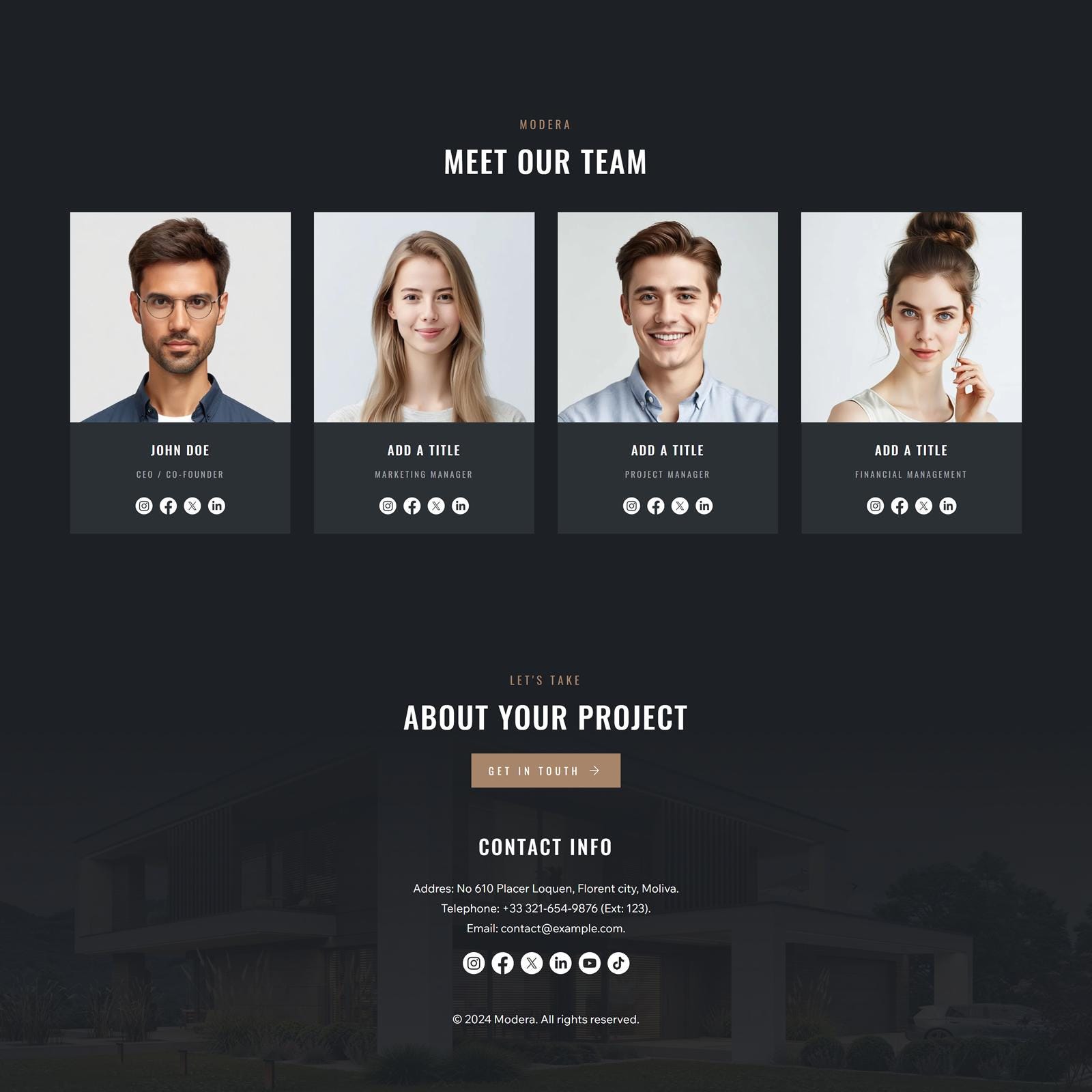Wix Studio Template for Interior & Architecture | Luxury Website ...