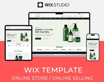 Wix Studio Template for Cosmetics Shop | Beauty & Supplement Store | Cosita by Bithemer