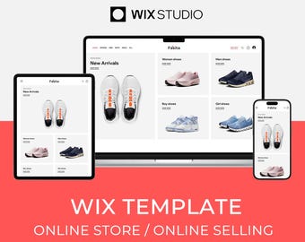Wix Studio Template for Fashion & Retail | Online Store | Fasita by Bithemer