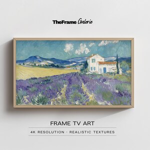 Islandburner Tableau Sur Toile Champ De Lavande Paysage D'été Valensole Provence France Images Murales Poster