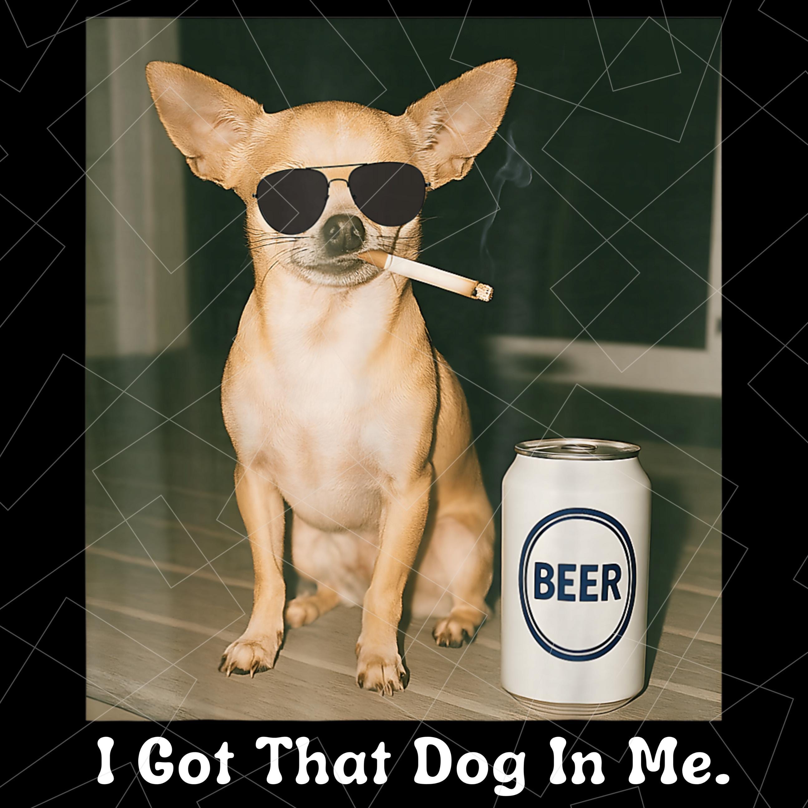Smoking Chihuahua