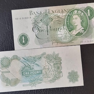 1 One Pound 1970 Great Britain Bank of England Uncirculated UNC GEM