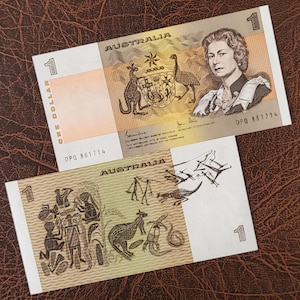 One Dollar 1983 Australia Uncirculated UNC P 42d