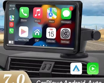 Bärbar CarPlay-skärm