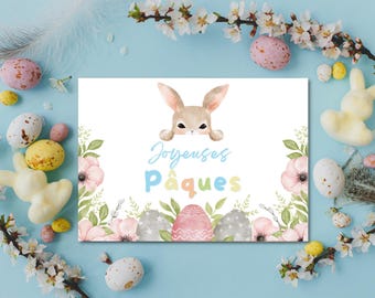 Happy Easter Card "Easter Bunny"