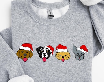 Christmas Dog Sweatshirt, Dog Owner Christmas Gift, Dog Christmas Sweatshirt, Christmas Sweater, Holiday Sweater, Christmas Shirt, Dog Gift