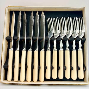 Vintage Epns Fish Knives - Etsy