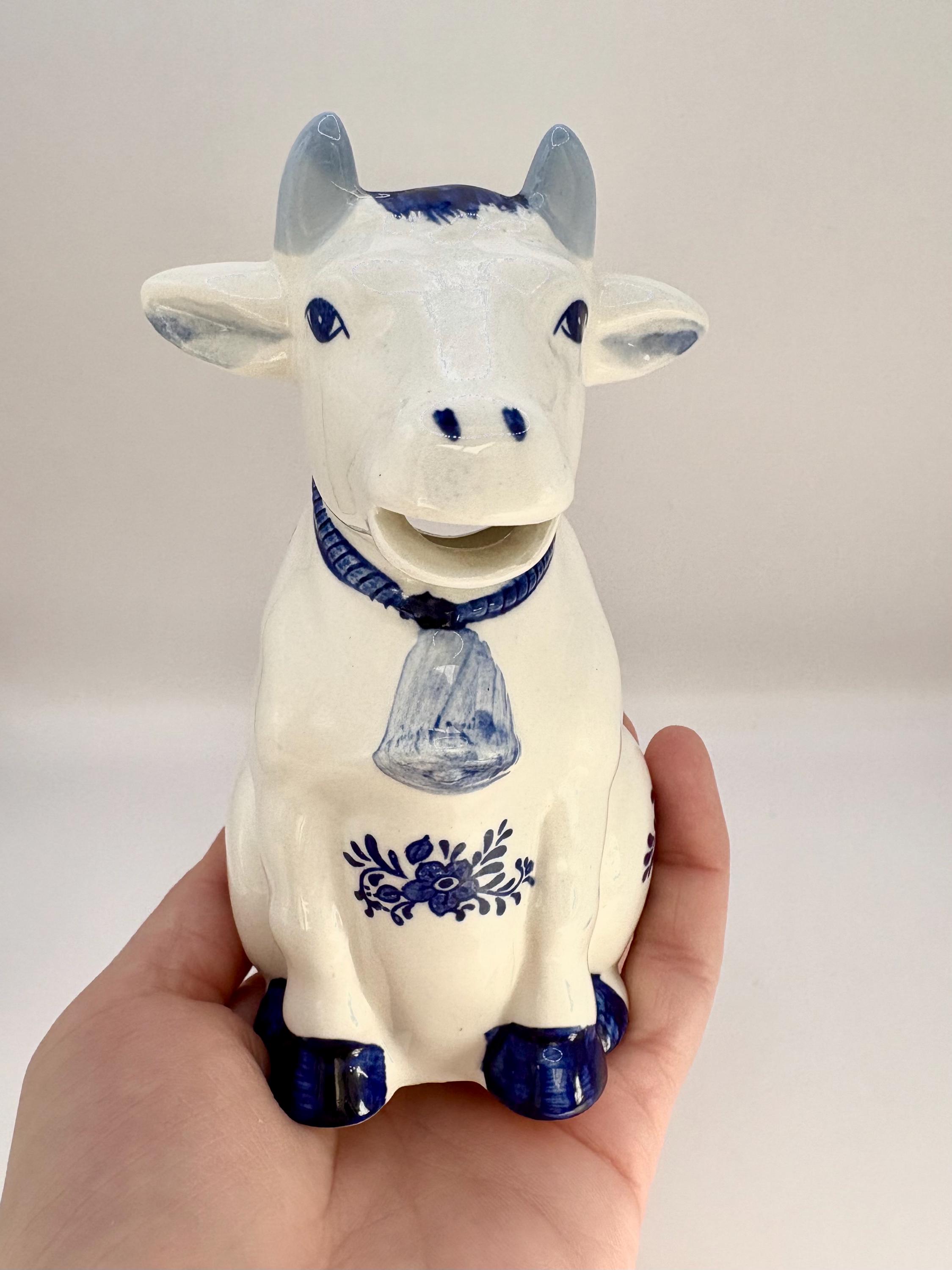 Blue Cow Butter Dish - Etsy display picture 1