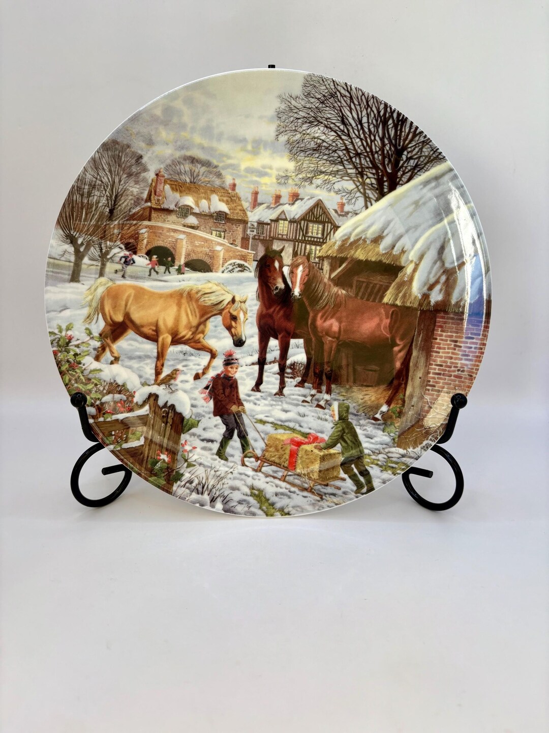 Wedgwood Christmas Companions 1996 Limited Edition Plate - Etsy