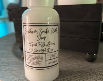 8 oz Goat Milk and Honey Lotion