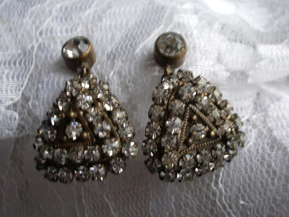 earrings costume jewellery - Gem