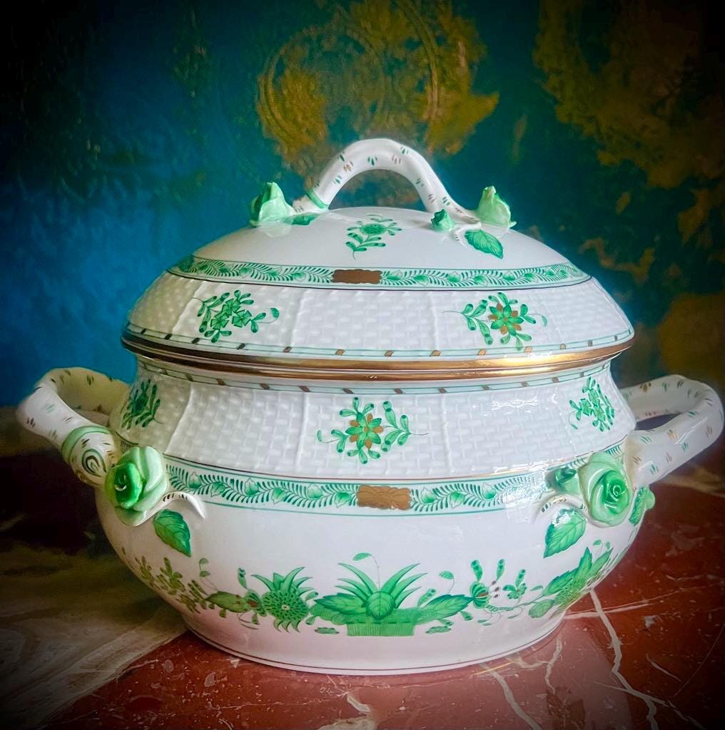 Herend Apponyi Green - Etsy Herend Apponyi Green - Etsy