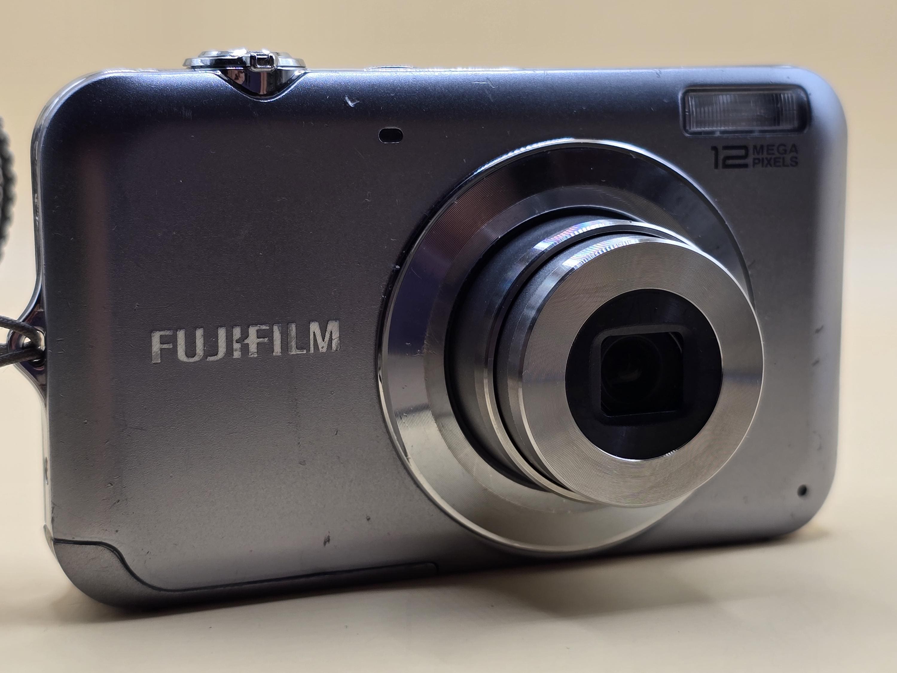 Fujifilm Finepix JV100 Silver Digital Camera & Battery - Etsy