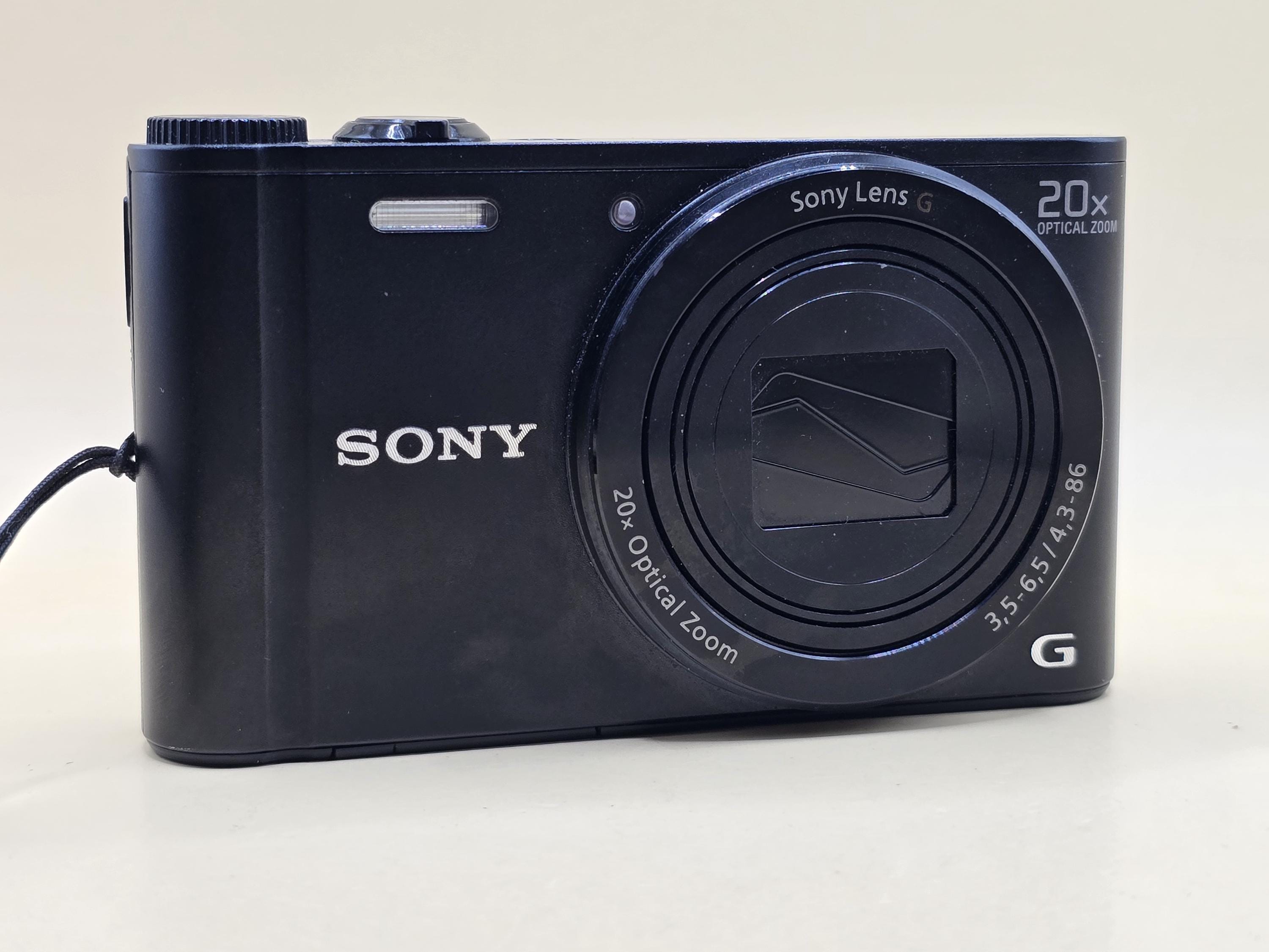 SONY Cyber-shot DSC-WX300 Digital Camera Wifi 18.2 MP W/battery