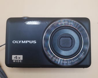 Olympus VG-150 D-735 Black 12.0MP digital camera WORKing