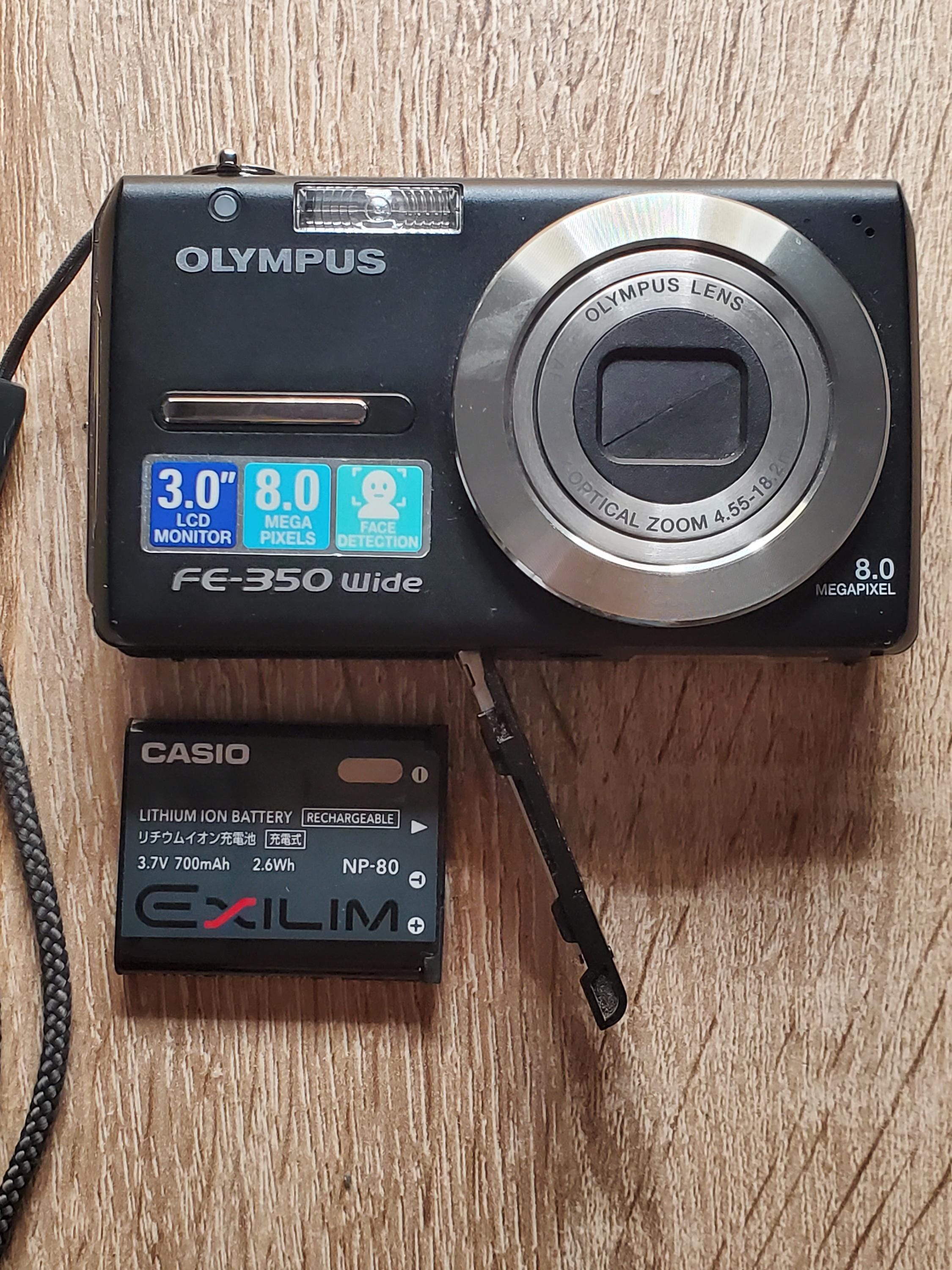 デジタルカメラ OLYMPUS FE-350 Wide オリンパス ニュースリリース： 広角28mmからの光学4倍ズーム