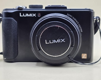 Cámara compacta Panasonic Lumix DMC-LX7 Leica probada y en funcionamiento.