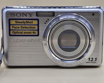 Fotocamera digitale Sony Cyber-shot DSC-S980 da 12,1 MP – Digicam CCD retrò Y2K