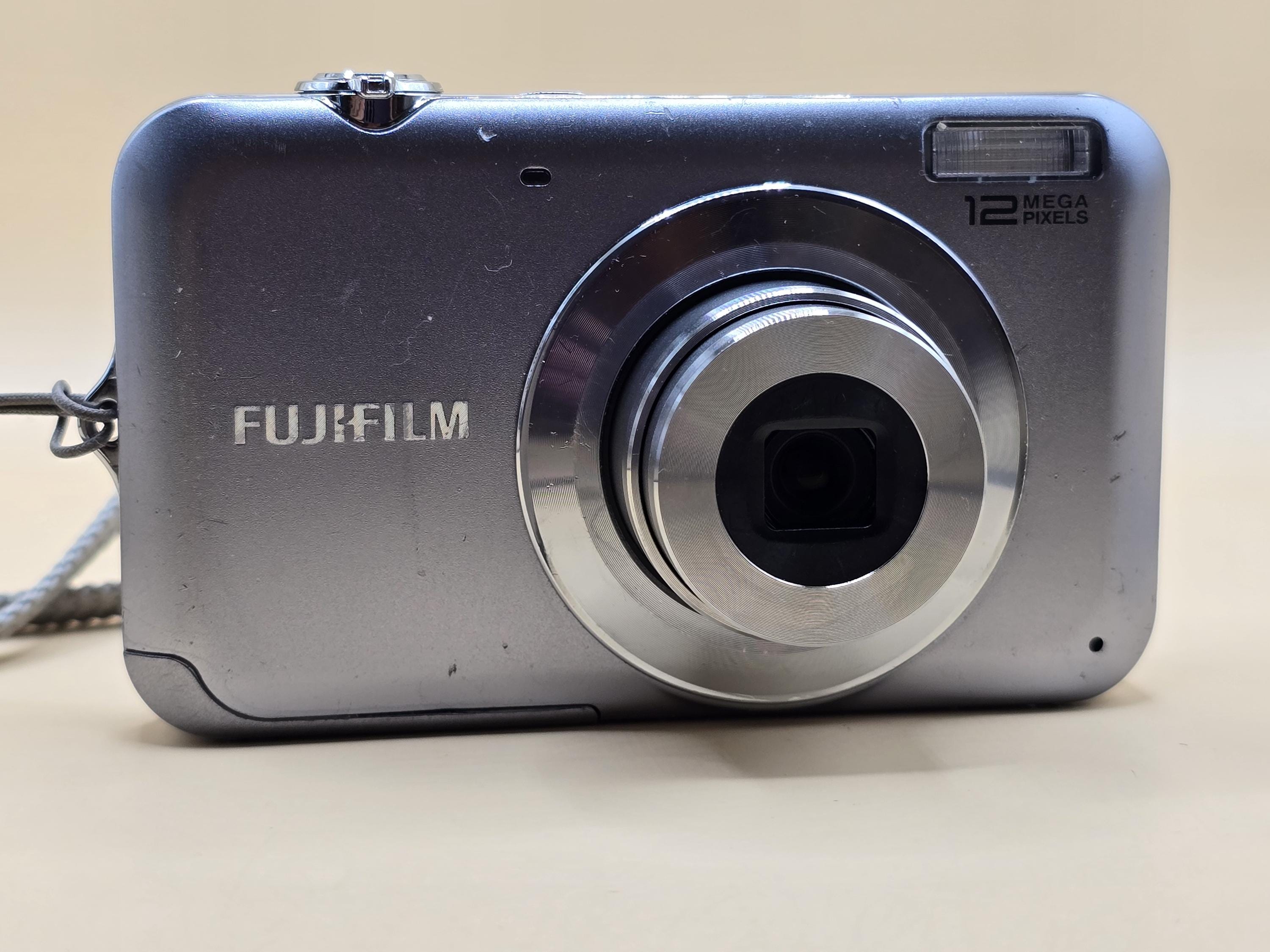 Fujifilm Finepix JV100 Silver Digital Camera & Battery - Etsy