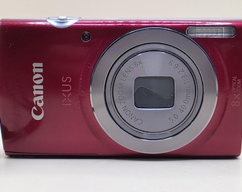 Fotocamera digitale compatta Canon IXUS 160 da 20 MP con obiettivo zoom ottico 8x.