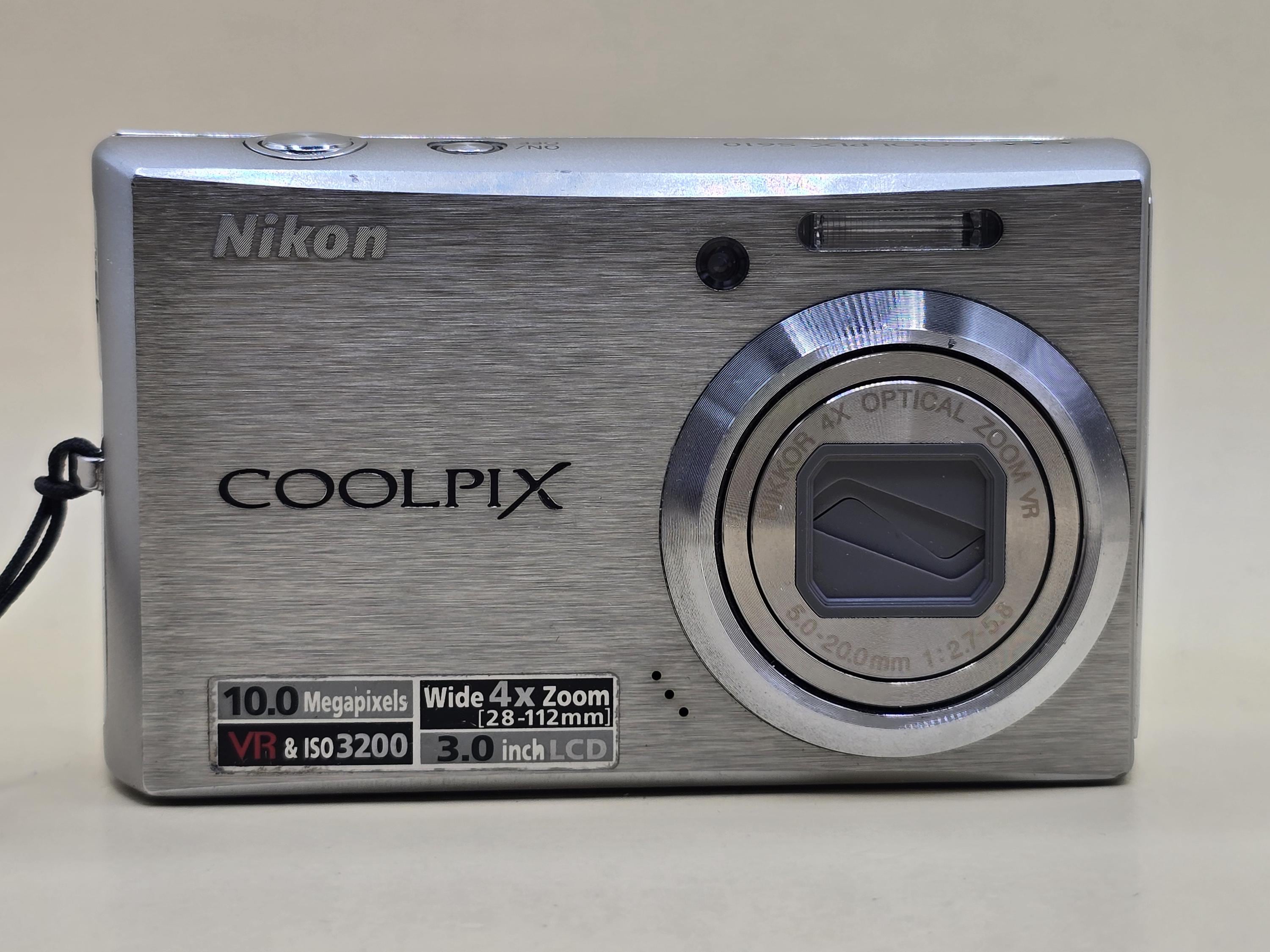Nikon Coolpix S610 Silver 4X Zoom 10MP Compact Digital Camera - Etsy