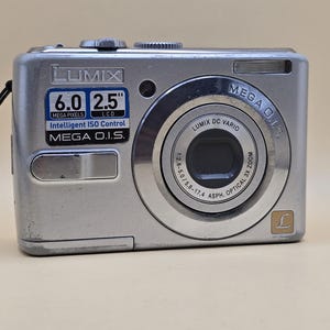 Panasonic Lumix DMC-LS65 Digital Camera 6 Megapixels Optical Zoom 3x 2.5-inch LCD Screen Stabilized (Intelligent Stabilisation) Silver