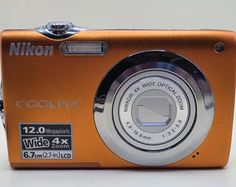 Nikon Coolpix AW100 16.0MP デジタルカメラ オレンジ 防水 - Etsy 日本