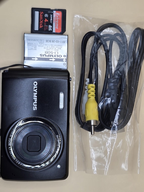 Olympus Stylus VH-410 16MP Digital Camera Blue – 5x Zoom OLYMPUS