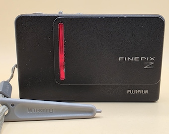 Fujifilm Finepix Z300 10.0 MP Fotocamera digitale compatta nera funzionante