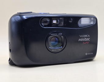 Yashica T5: Carl Zeiss 35mm Lens, Silver Point and Shoot Camera - Etsy