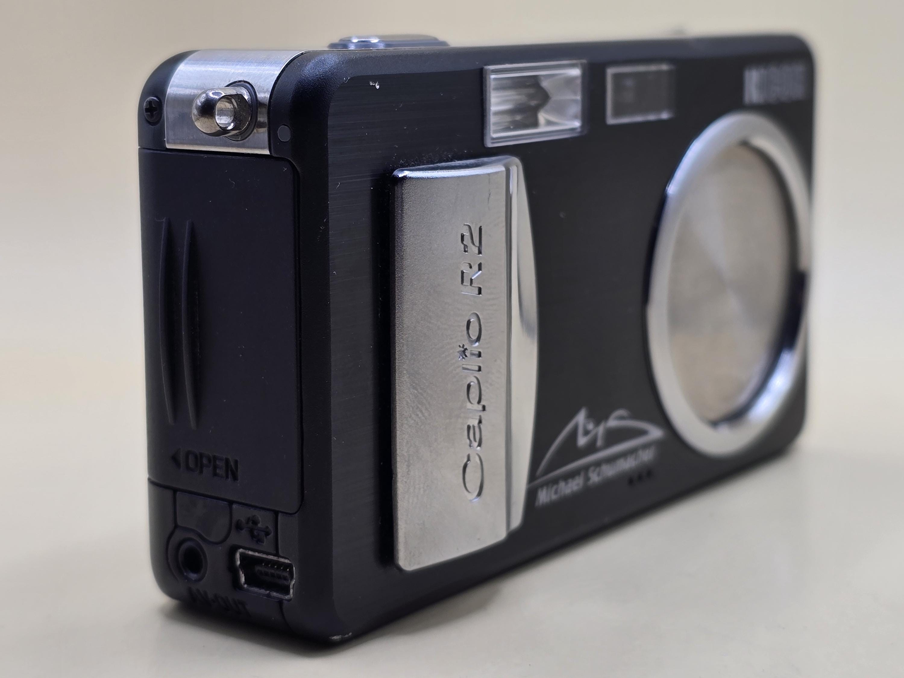 Rare Ricoh Caplio R2 Michael Schumacher Edition Digital Camera Y2K