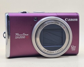 Canon PowerShot A1100 IS 12.1MP Compact Digital Camera - RARE PINK