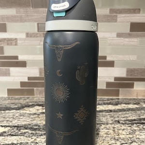 New 32oz laser engraved Aztec Owala