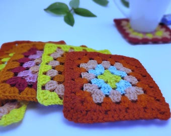 Easy Crochet Granny Square Blanket Pattern – PDF Digital Download | Beginner-Friendly Crochet Pattern