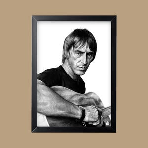 Paul Weller Illustrated Art Poster