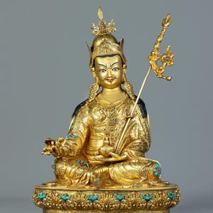 Handcrafted Guru Padmasambhava Statue I Precious Guru I Guru Rinpoche