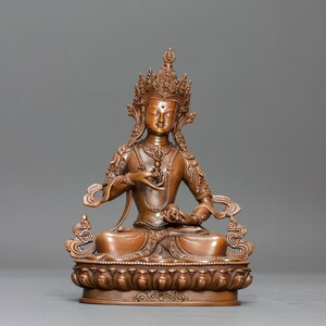 Vajrasattva Statue I Bodhisattva of Purification I Sacred Handcrafted Art