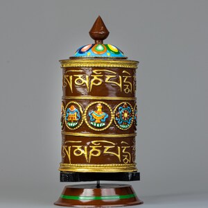 Traditional Mani wheel I Handcrafted Prayer Wheel I Religious Item