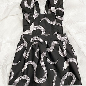 Snakes Baby Toddler Dress, Pinafore